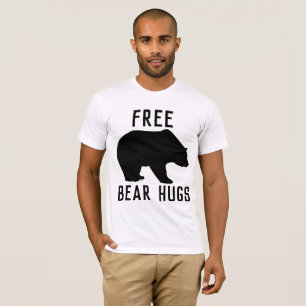 Câlins d'ours GRATUITS T-Shirt papa drôle