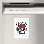 Calins et baisers Polka Radio Magnet (In Situ (Lave-vaisselle))