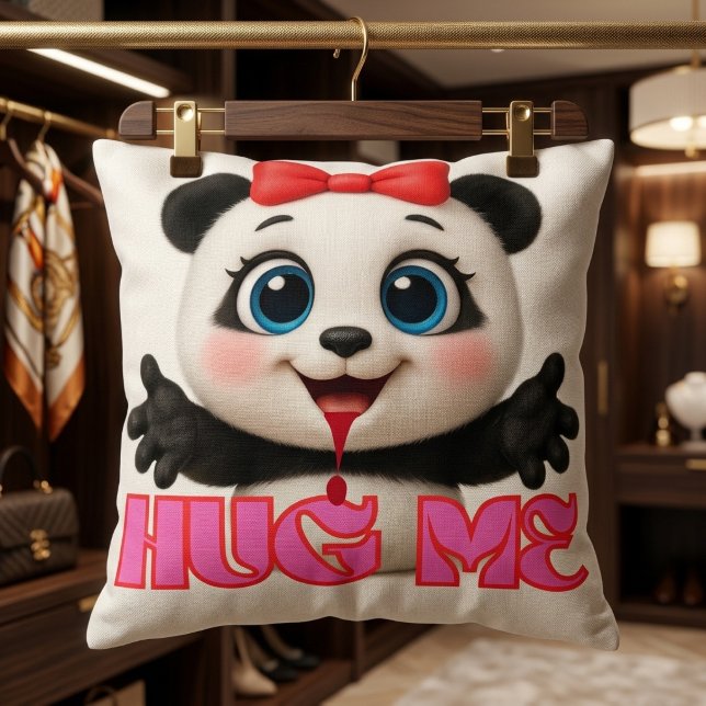 Câlins Panda Coussin – Mignon Panda Kawaii (Créateur téléchargé)