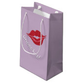 Câlins ! Sac cadeau lèvres (Dos Angle)
