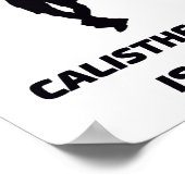 Calisthenica is leven poster (Hoek)