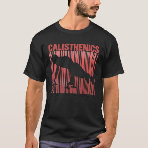 Calisthenics Fitness Push-ups Gym Street Workout T-shirt