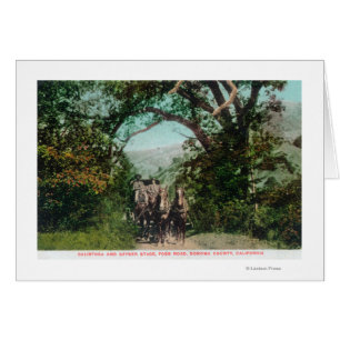 Calistoga et Geyser Stagecoach sur Foss Road