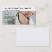 Call Center Marketing Visitekaartje (Voorkant / Achterkant)