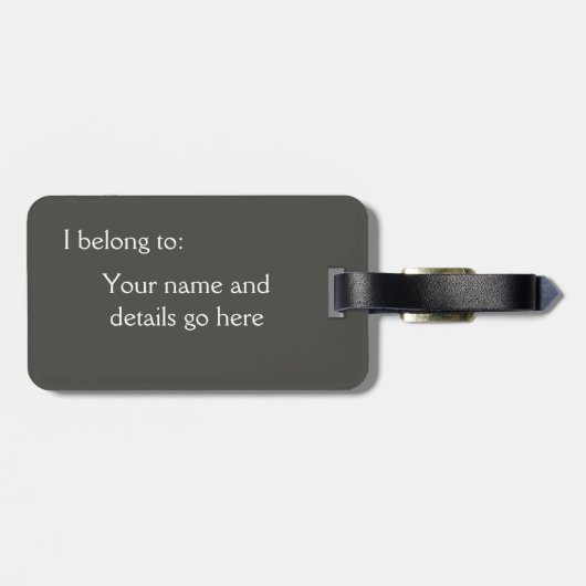 Call Duck Bagagelabel (Achterkant horizontaal)