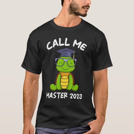 Call me Master 2023 Master Degree_5 T-shirt (Voorkant)