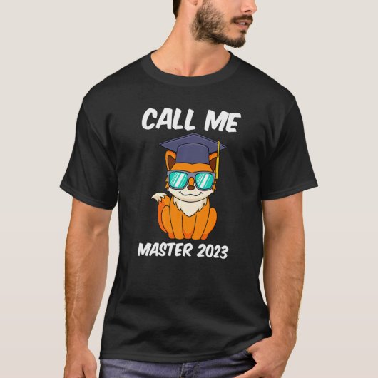 Call me master 2023 masters degree master Premium T-shirt (Voorkant)