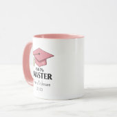 Call me Master - Customizable Cup - Graduation  Mok (Voorkant links)