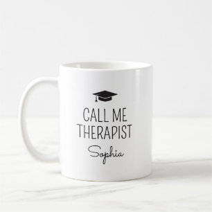 Call Me Therapeut Persoonlijke Naam Koffiemok
