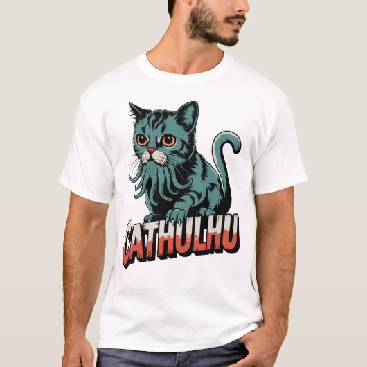 Call of Cathulhu T-shirt (Voorkant)