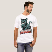 Call of Cathulhu T-shirt (Voorkant volledig)
