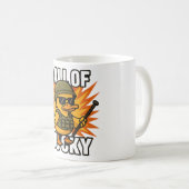 Call of Ducky – Mug fun pour gamers et fans de can (Devant droit)