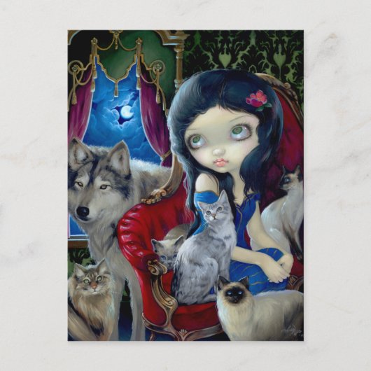 "Call of the Night" Briefkaart (Voorkant)