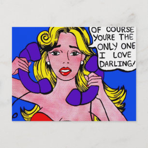 Call Waiting, Comic Art-producten Briefkaart