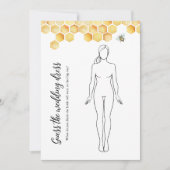 CALLA Bee Devine La Fête des mariées robe Carte de (Devant)