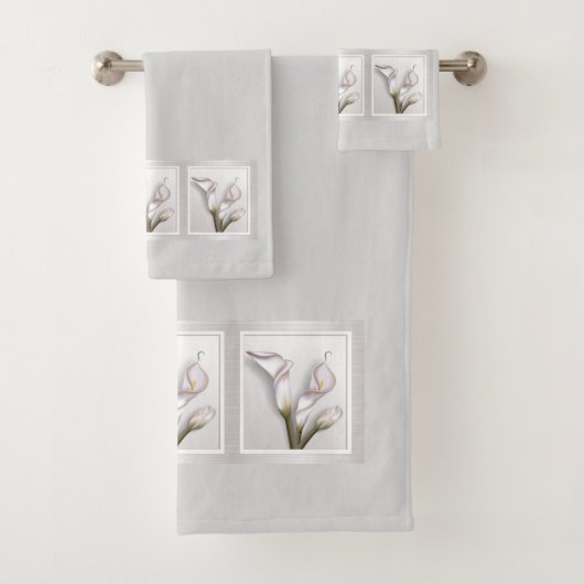 Calla Bouquet Bad Handdoek (Insitu)