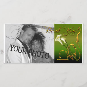 Calla Dank u Bedankkaart