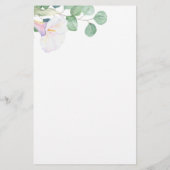 Calla en eucalyptus - Hoe oud was de bruid om te z (Achterkant)