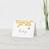 CALLA Honey Bee Dank u kaart (Voorkant)