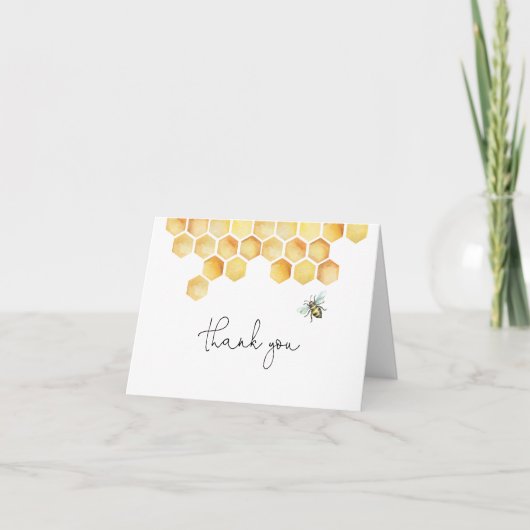 CALLA Honey Bee Dank u kaart (Voorkant)