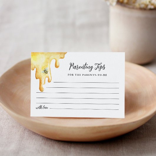 CALLA Honey Bee Ouderschap Tips Advies Kaart