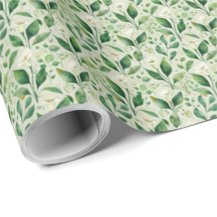 Calla lelie botanisch groen bloemendecoratie cadea cadeaupapier