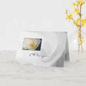 Calla lelie onze jubileum kaart (Gele Bloem)