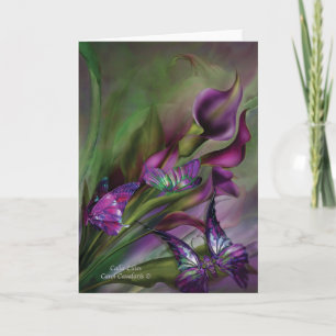 Calla Lelies ArtCard Kaart