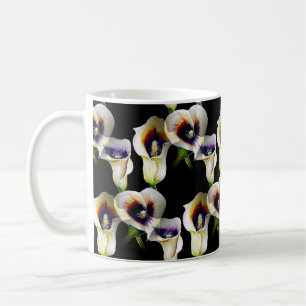 Calla Lilies Aquarelle Mug - Art Floral Élégant