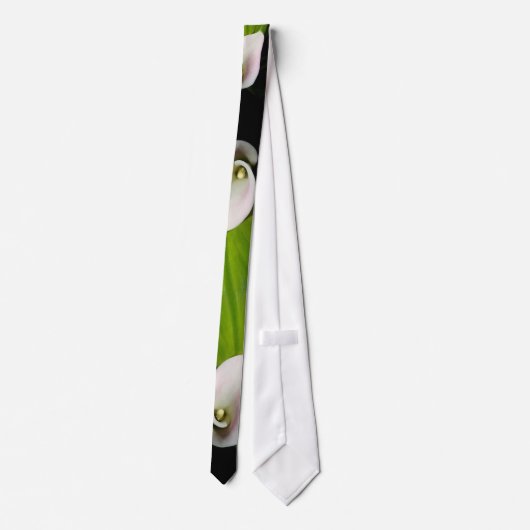 Calla Lilies en Stropdas van bladeren (Achterkant)