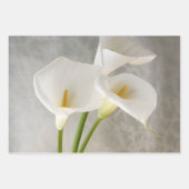 Calla lilies het Verpakken van de Reeks van het Pa Inpakpapier Vel (Voorkant 3)