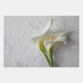 Calla lilies het Verpakken van de Reeks van het Pa Inpakpapier Vel (Voorkant 2)