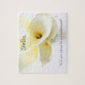 Calla lilies in vase legpuzzel (Verticaal)