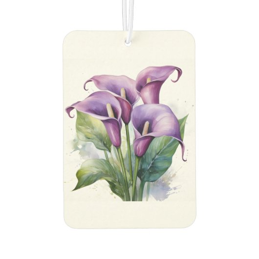 Calla Lilies Luchtverfrisser (Achterkant)