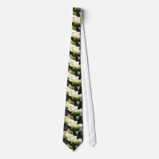 calla lilies necktie stropdas (Voorkant)