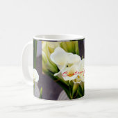 calla lilies tasse de café (Devant gauche)