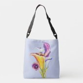 Calla Lillies Crossbody Tas (Achterkant)