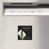 Calla Lillies Save the Date Magnet Magneet (Insitu (Vaatwasser))