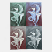 Calla Lillies Theedoek (Verticaal)