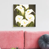 Calla Lilly Canvas Afdruk (Insitu (Woonkamer))