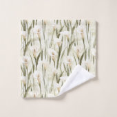  Calla Lilly Flowers Bad Handdoek (Wasdoekje)
