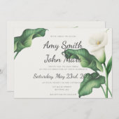 Calla Lilly Kaart (Voorkant / Achterkant)