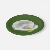 Calla Lilly Papieren Bordje (Gekanteld)
