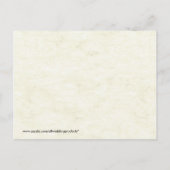 Calla Lilly Save The Date Kaart (Achterkant)