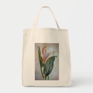 Calla Lily Beauful Botanical Art Tote Bag