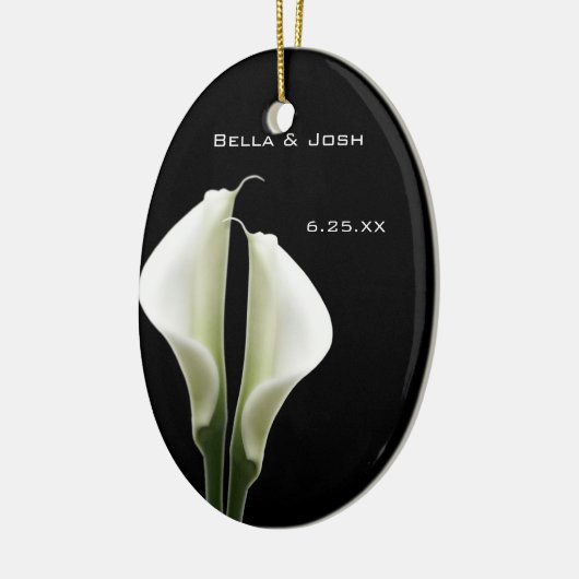 Calla Lily bruiloft Ornament (Links)