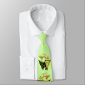 calla lily calla lys imprimer cravate (Attaché)