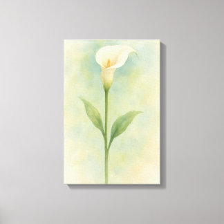 Calla Lily Canvas Afdruk