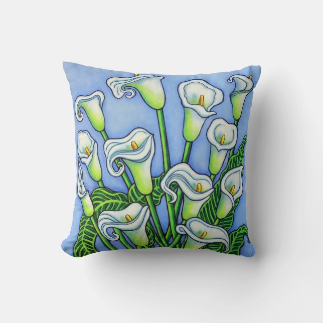 Calla Lily Coussin de rêve par Lisa Lorenz (Recto)