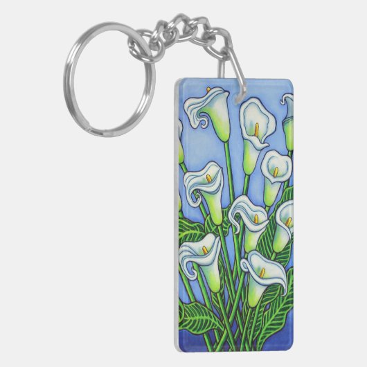 Calla Lily Dreaming Sleutelhanger van Lisa Lorenz (Voorkant Links)